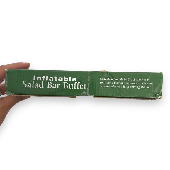 Inflatable Salad Bar Buffet Food Cooler Indoor Outdoor Camping Lot Of 2 - Picture 3 of 5